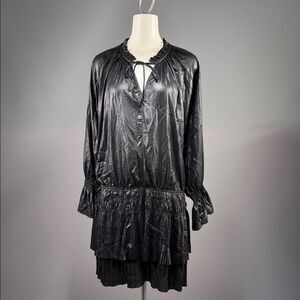 Current Air Shimmering Black Dress (r9)